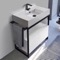 Modern Console Vanity, 35